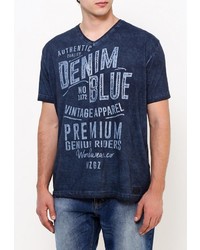 Мужская темно-синяя футболка от Mezaguz