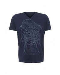 Мужская темно-синяя футболка от Mezaguz