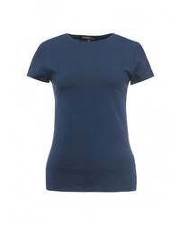 Женская темно-синяя футболка от Modis