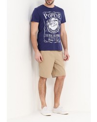 Мужская темно-синяя футболка от Modis