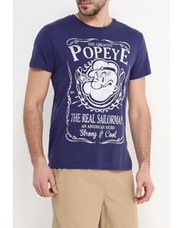 Мужская темно-синяя футболка от Modis