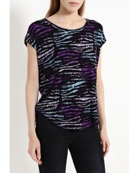 Женская темно-синяя футболка от Modis