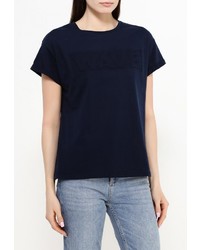 Женская темно-синяя футболка от Modis