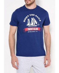 Мужская темно-синяя футболка от Modis