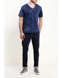 Мужская темно-синяя футболка от Mustang