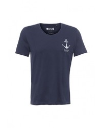 Мужская темно-синяя футболка от Mustang