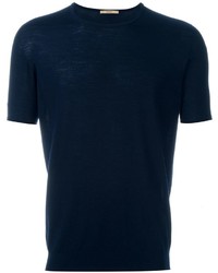 Мужская темно-синяя футболка от Nuur