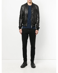 Мужская темно-синяя футболка от Belstaff