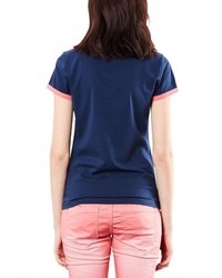 Женская темно-синяя футболка от Q/S designed by