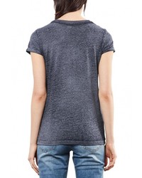 Женская темно-синяя футболка от Q/S designed by