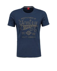 Мужская темно-синяя футболка от s.Oliver