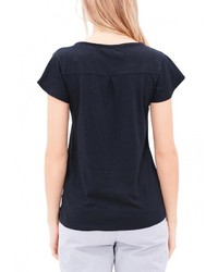 Женская темно-синяя футболка от s.Oliver