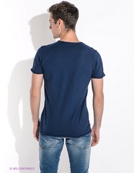 Мужская темно-синяя футболка от SALSA