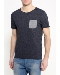 Мужская темно-синяя футболка от Selected Homme