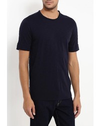 Мужская темно-синяя футболка от Sisley