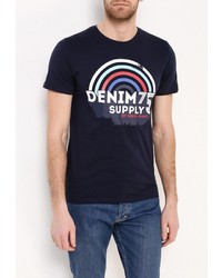 Мужская темно-синяя футболка от Solid