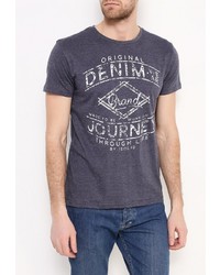 Мужская темно-синяя футболка от Solid