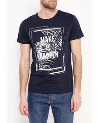 Мужская темно-синяя футболка от Solid