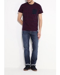 Мужская темно-синяя футболка от SPRINGFIELD