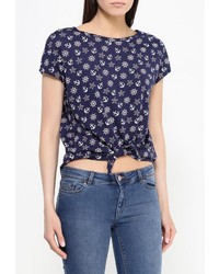 Женская темно-синяя футболка от SPRINGFIELD