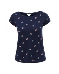 Женская темно-синяя футболка от SPRINGFIELD