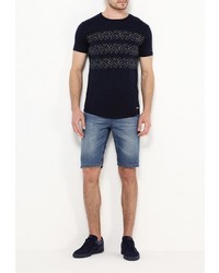 Мужская темно-синяя футболка от SPRINGFIELD