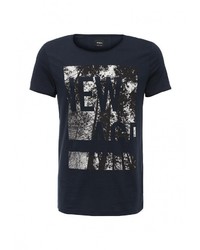 Мужская темно-синяя футболка от Strellson