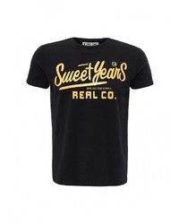Мужская темно-синяя футболка от Sweet years