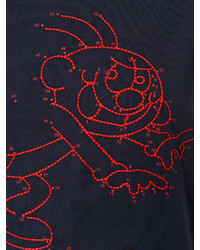 Женская темно-синяя футболка от Stella McCartney