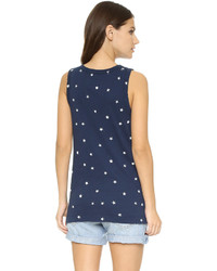 Женская темно-синяя футболка от Current/Elliott