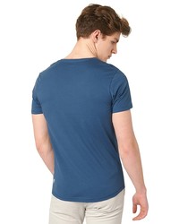 Мужская темно-синяя футболка от Tom Tailor