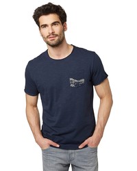 Мужская темно-синяя футболка от Tom Tailor