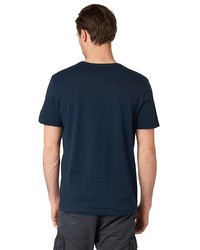 Мужская темно-синяя футболка от Tom Tailor