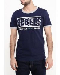 Мужская темно-синяя футболка от Tom Tailor Denim