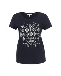 Женская темно-синяя футболка от Tom Tailor Denim