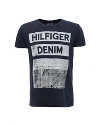 Мужская темно-синяя футболка от Tommy Hilfiger Denim