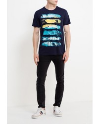 Мужская темно-синяя футболка от Top Secret