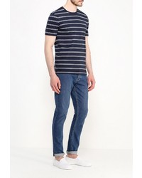 Мужская темно-синяя футболка от Topman