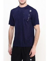 Мужская темно-синяя футболка от Wilson