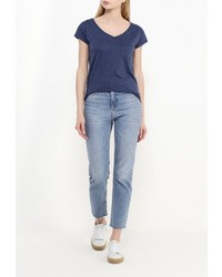 Женская темно-синяя футболка от Спартак