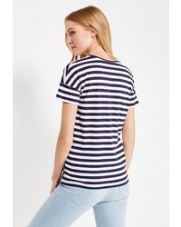 Женская темно-синяя футболка от Спартак