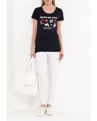 Женская темно-синяя футболка от Спартак