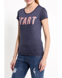 Женская темно-синяя футболка от Спартак