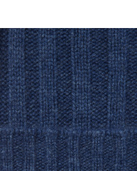 Мужская темно-синяя шапка от The Elder Statesman