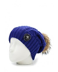 Женская темно-синяя шапка от Fete