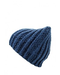 Женская темно-синяя шапка от Fete