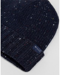 Мужская темно-синяя шапка от Jack Wills