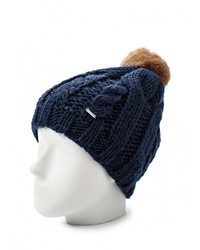 Женская темно-синяя шапка от Luhta