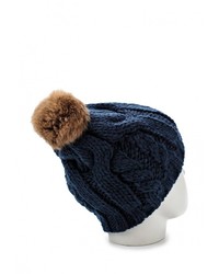 Женская темно-синяя шапка от Luhta
