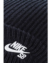 Мужская темно-синяя шапка от Nike